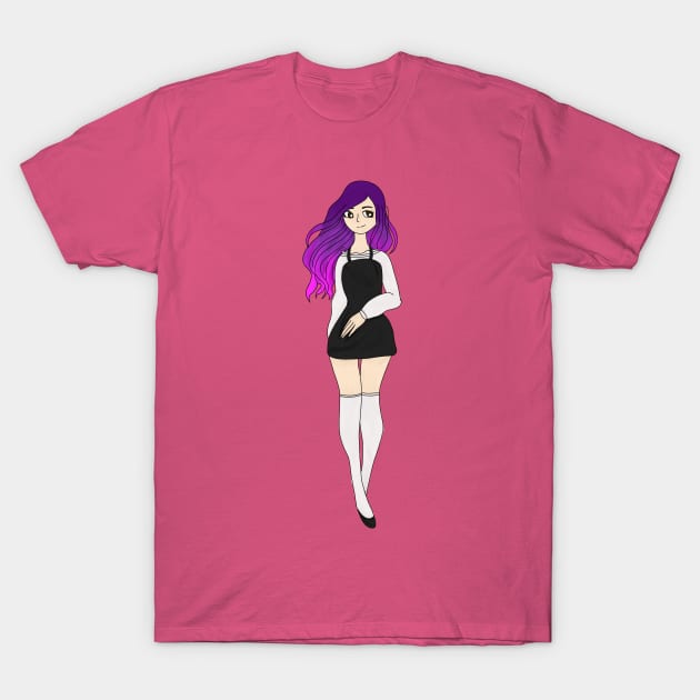 Gamer girl T-Shirt by LeeAnnaRose96